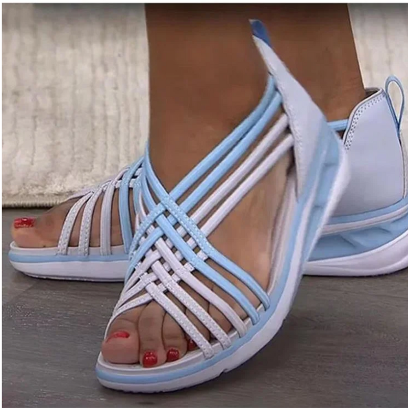 Sandália Ortopédica com Solado Premium e Tecnologia de Amortecimento - Leves e Arejadas [#1 NOVIDADE 2025]