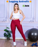 Legging ActiveFit - Perfeita para Acompanhar Você em Todos os Momentos!