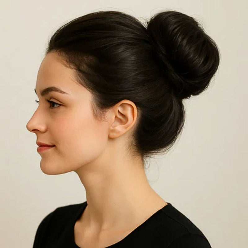 Coque Natural Instantâneo - Transforme seu coque em um volume natural e lindo em segundos, sem esforço.